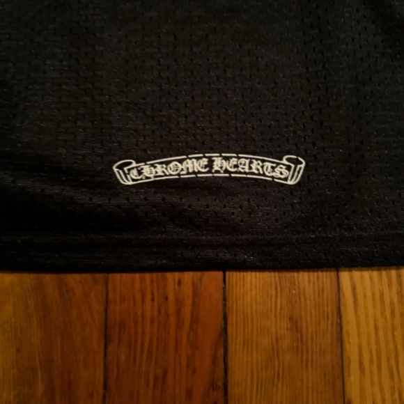 Chrome Hearts Jersey Mesh Short Sleeve Shirt - Picture 7 of 8